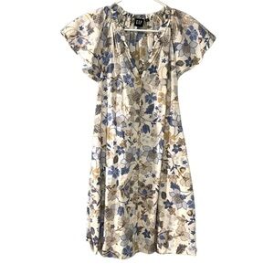 Gap Cotton Floral Dress with Pockets